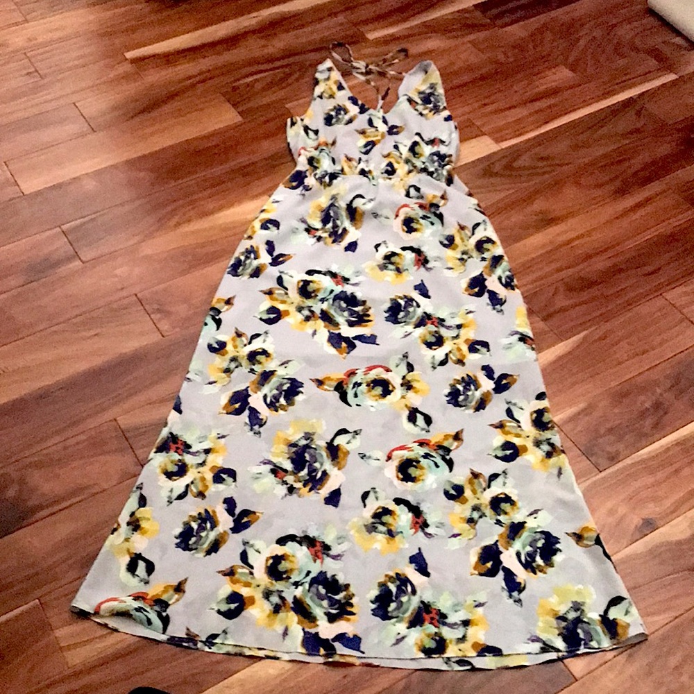 2/$15 The Limited Floral Maxi Dress